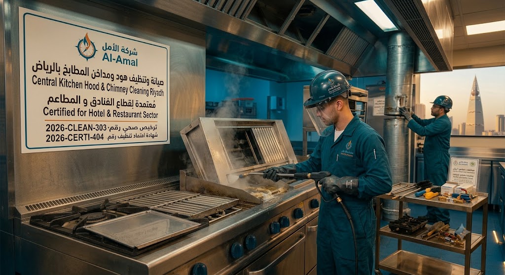 تنظيف هود ومداخن المطابخ بالرياض