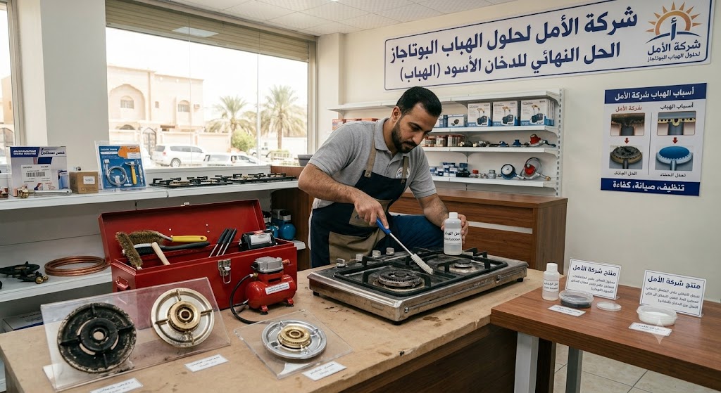 حل مشكلة هباب البوتاجاز (الدخان الأسود)
